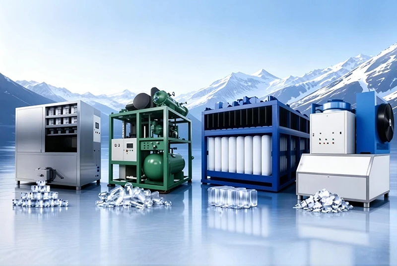 Industrial Ice Machine Ice Types, Formation Mechanisms, and Application Scenarios