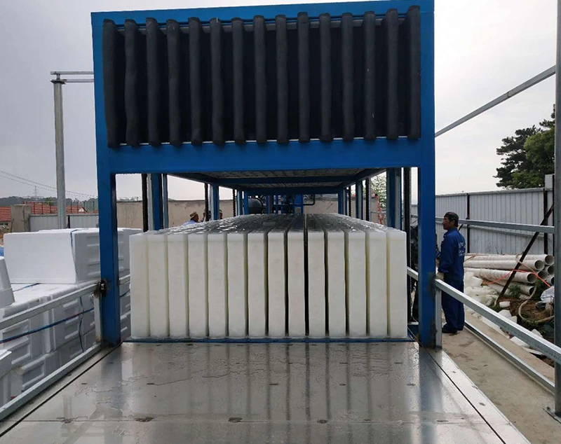 20-Ton Industrial Direct-Evaporation Block Ice Plant