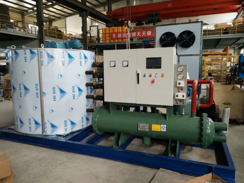 15-Ton Heavy-Duty Industrial Flake Ice Machine System