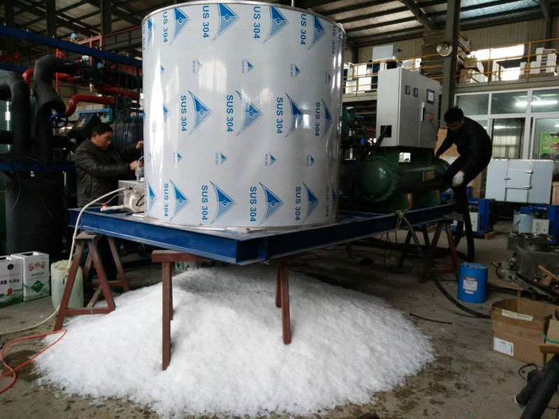 15-Ton Heavy-Duty Industrial Flake Ice Machine System