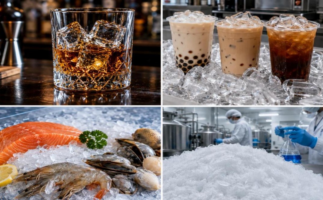 Industrial Ice Machine Ice Types, Formation Mechanisms, and Application Scenarios