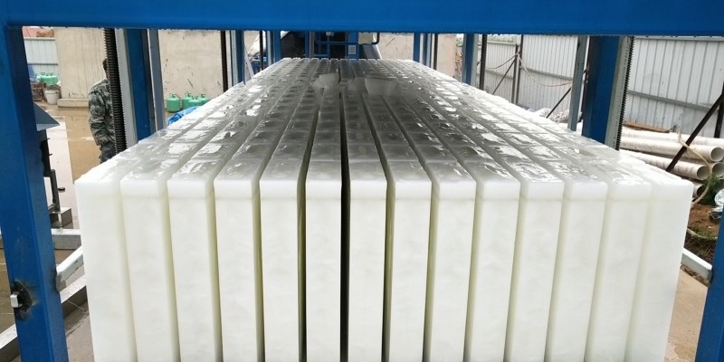 20-Ton Industrial Direct-Evaporation Block Ice Plant