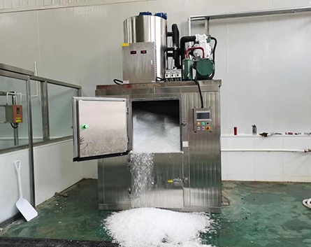 Various customized flake ice machines+ice storage to various countries